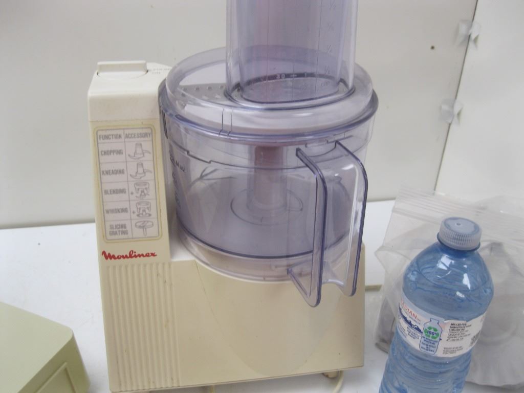 Moulinex food processor, Oster food & meat slicer