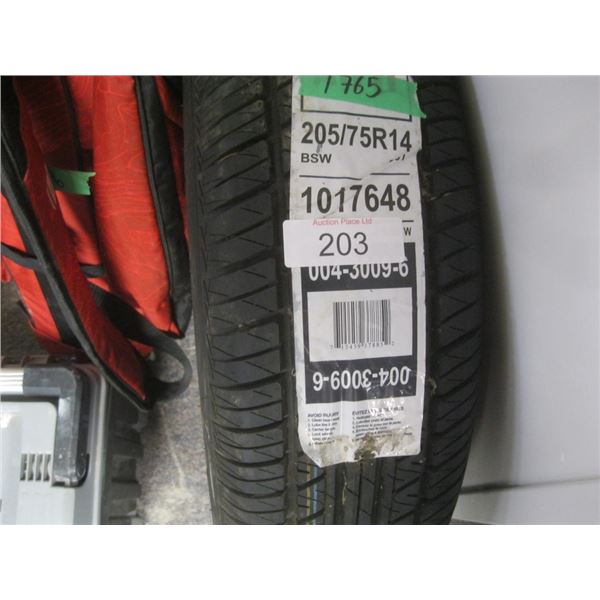 205/75R14 trailer tire new