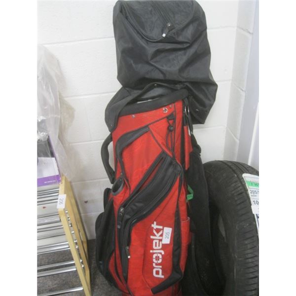 Projekt golf bag w/ clubs