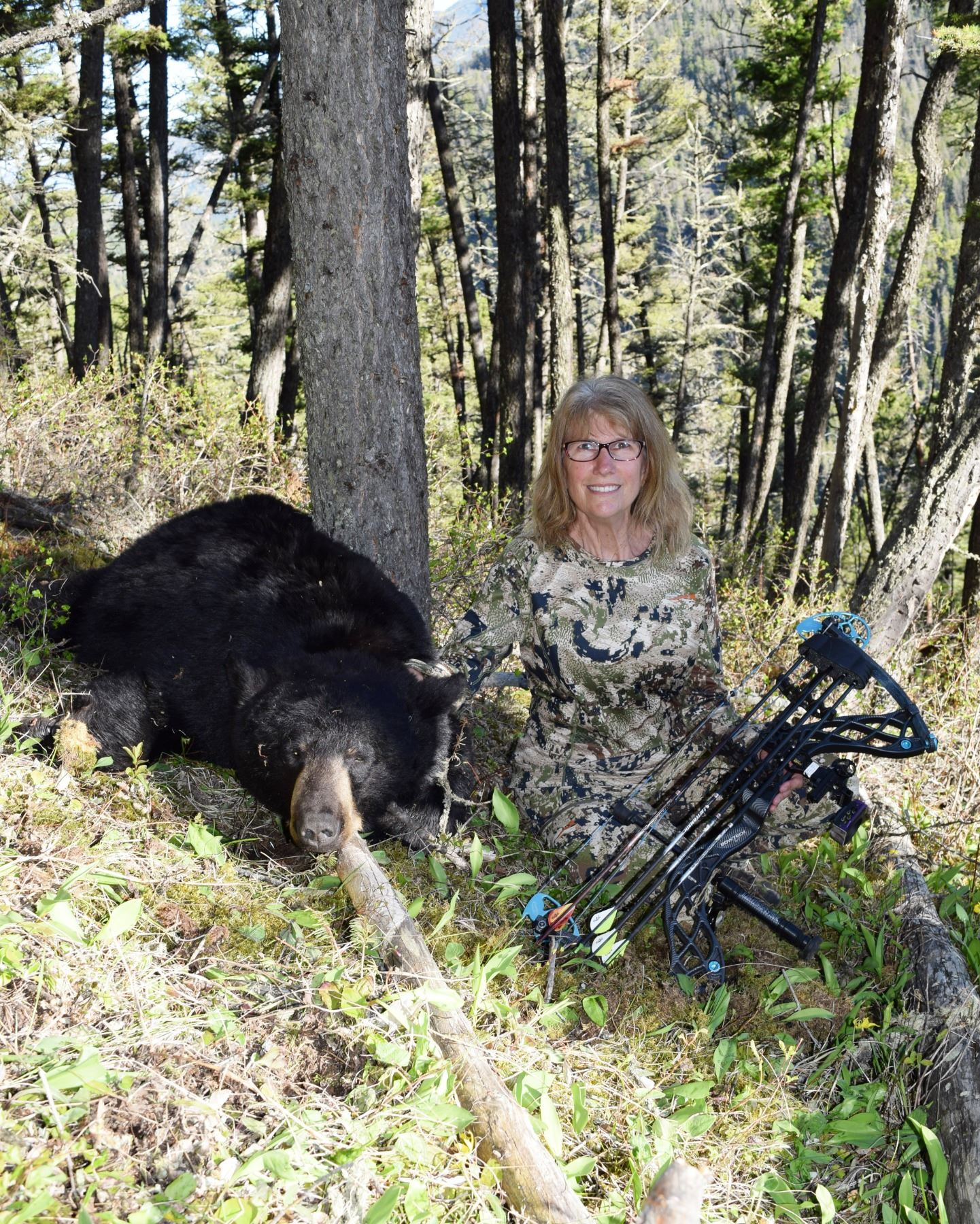 Spring Archery 5-Day Spring Archery Black Bear Hunt for 2 Hunters and 2 Non-Hunting Guests