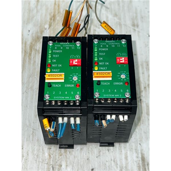 (2) Middex Electronic #WK2  / Part No. 9400 Modules