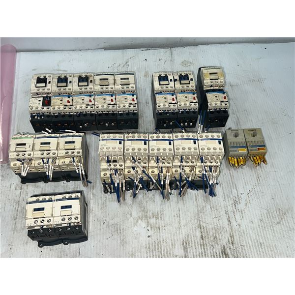 Lot of Telemecanique Contactors