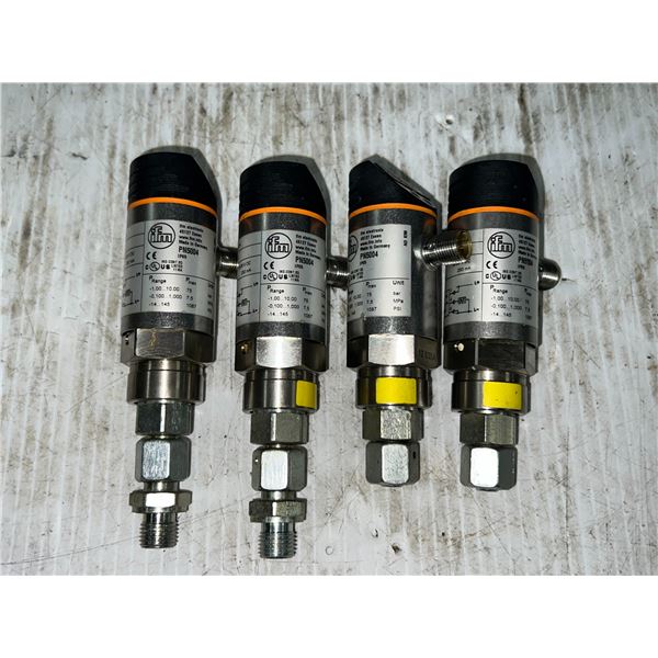 Lot of (4) IFM electronic  #PN5004 Sensors