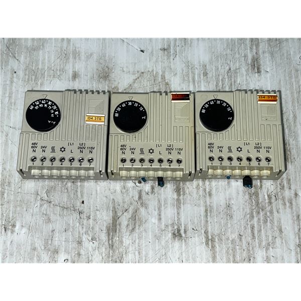 Lot of (3) Rittal #SK 3110 Temperature Control Switches