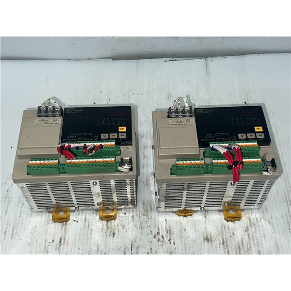 (2) Omron #S8AS-24006 Power Supplies