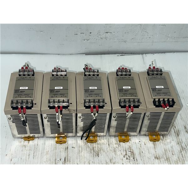 (5) Omron #S8VS-18024 Power Supplies