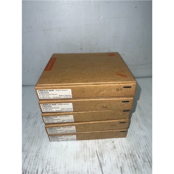 (5) New? - Ifm Electronic #VSE002 Vibration Sensors