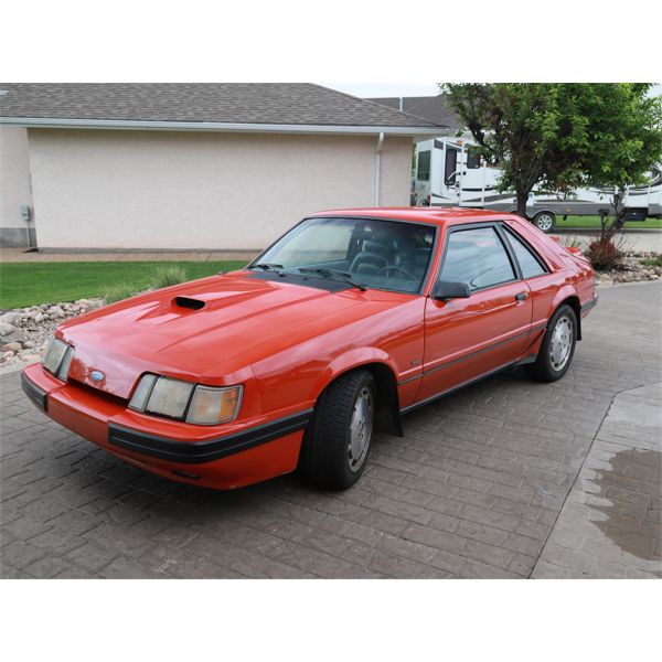 1986 MUSTANG SVO FOX BODY