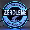 Image 1 : NO RESERVE ZEROLENE STANDARD OIL NEON SIGN