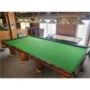 Image 2 : NO RESERVE VERY RARE LATE 1890's OR EARLY 1900's BRUNSWICK TOURNAMENT SNOOKER POOL TABLE