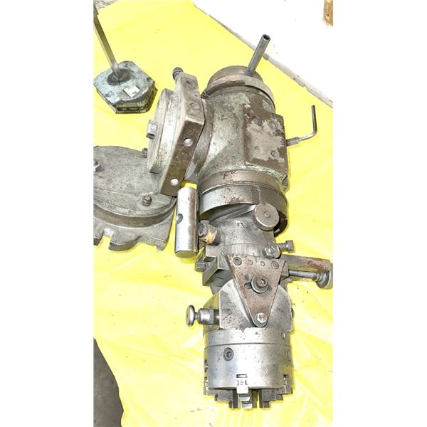 Relief Grinder Accessory w/ 4” Buck Chuck