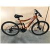 Image 2 : ORANGE HYPER VIKING TRAIL ELITE FULL SUSPENSION 21 SPEED MOUNTAIN BIKE