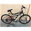 Image 2 : GREY NEXT ULTRA SHOCK FULL SUSPENSION 21 SPEED MOUNTAIN BIKE