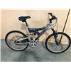 Image 2 : BLUE INFINITY FULL SUSPENSION 21 SPEED MOUNTAIN BIKE