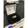 Image 1 : TRI COLOURED RING SET WITH 2 DIAMONDS  - BOX NOT INCLUDED