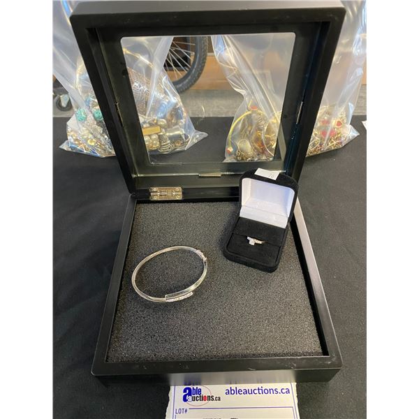 RING AND BRACELET SET  - BOX NOT INCLUDED