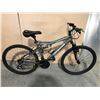 Image 2 : GREY NAKAMURA MONSTER FULL SUSPENSION 21 SPEED MOUNTAIN BIKE