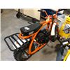 Image 2 : COLEMAN BT200X ORANGE 196CC GAS POWERED MOTOR BIKE V.I.N LWGPCMLC7MA645800