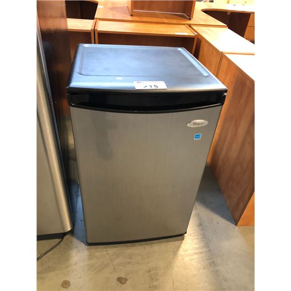 WHIRLPOOL STAINLESS STEEL BAR FRIDGE