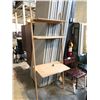Image 1 : DESIGN WITHIN REACH FOLK NATURAL OAK LADDER DESK RETAIL PRICE $1,120 CAN