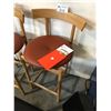 Image 2 : HERMAN MILLER COMMA NATURAL OAK/BROWN COUNTER STOOL $1745 CAN