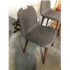 Image 2 : JOBS GREY /WALNUT SIDE CHAIR