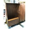 Image 2 : DESIGN WITHIN REACH LOOP WALNUT ARMOIRE RETAIL PRICE $3,995 CAN