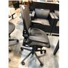 Image 2 : HERMAN MILLER AERON BLACK FULL ADJUSTABLE TASK CHAIR (SIZE B) RETAIL PRICE $2,525 CAN
