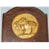 Image 2 : Cast iron buffalo bookends and metal Indian scout bookends, 6 ½" x 4" and 7" x 5"