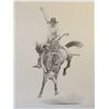 Image 2 : Greytak, Don signed print, Bronc Rider, 72/500, 11" x 14"