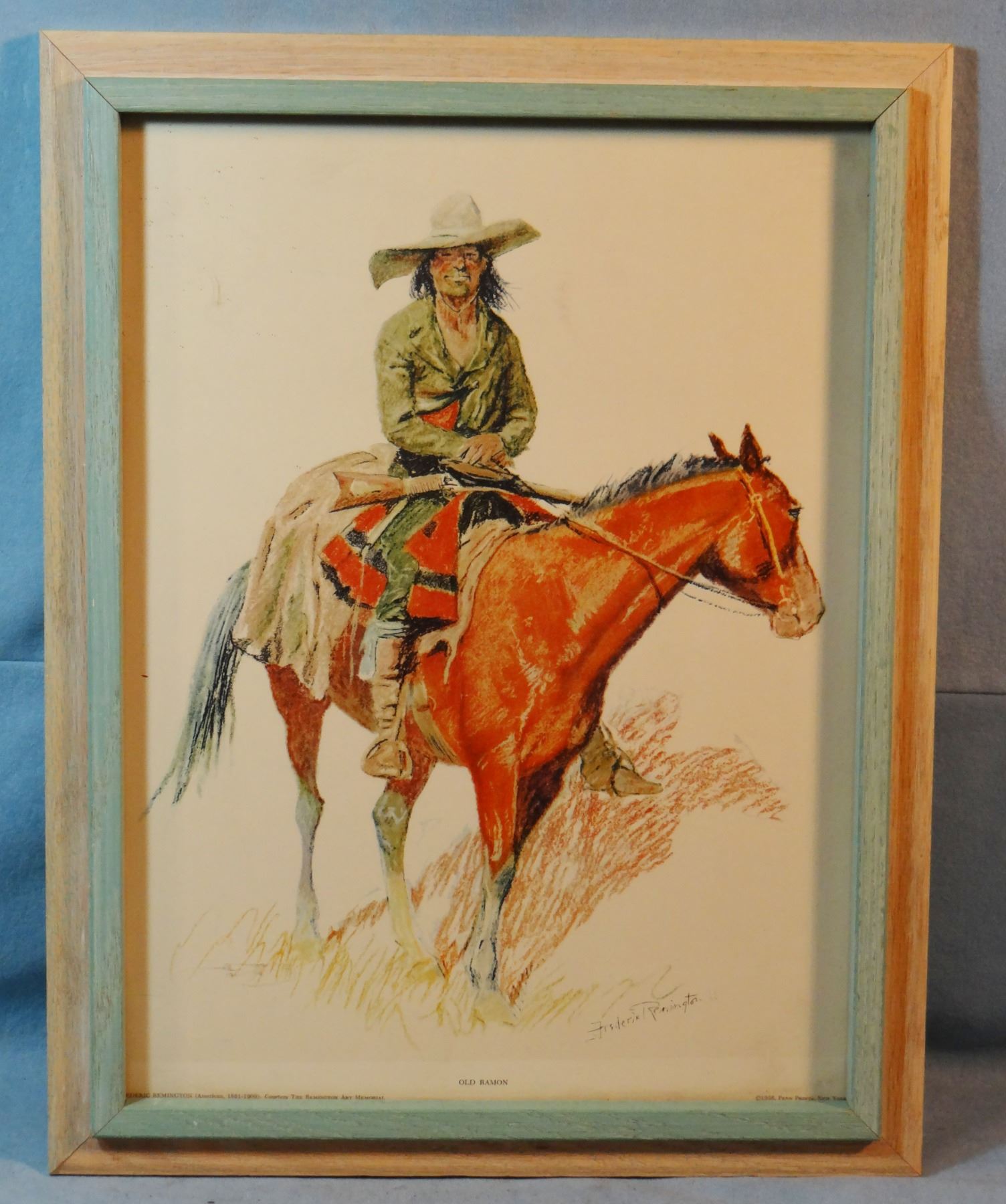 Remington, Frederic (1861-1909) print, Old Ramon, 16