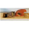 Image 2 : Large wooden block plane, 26" w/2 ¾" blade, old