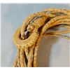 Image 2 : Rawhide riata, 32', shows that it has been used, hondo leather covered and intact