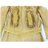 Image 8 : Canvas and buckskin fringed/ trimmed jacket, w/canvas and fancy stitched leggings, tag reads Kalamaz