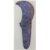 Image 2 : Large stone tool, framed, 9" long