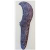 Image 3 : Large stone tool, framed, 9" long