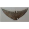 Image 2 : Carved stone eagle, 8", small chip on tail feathers