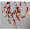 Image 5 : (4) strings of very old beads: burial beads w/abalone shell, beads w/abalone trim, NW Coast beads fr