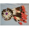 Image 1 : Newer feathered & beaded dancer decoration