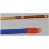 Image 2 : (2) drum sticks: 15" and 19", one w/bead trim