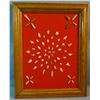 Image 1 : Native American tray of points, 57 pcs, 1 ½" - ½" in size, frame measures 20" x 15"