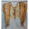 Image 2 : Fancy beaded hair pipe breast plate, 2 beaded panels, 12" x 2"