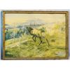 Image 1 : Russell, Charles M., Bull Elk, print, 10" x 14" framed
