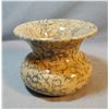 Image 1 : Rare spongeware/stoneware spitton, 4 ½" h x 6 ¼" w