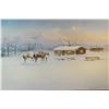 Image 2 : Cuts The Rope, Clarence (1935-2000) oil on canvas, Winter Visitor, 24" x 36", 1977, signed lower rig