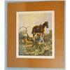 Image 1 : East, Barbara signed print, Loyalty At Lunch Time, 12" x 10", #173/250, signed to "Sam"