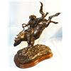 Image 3 : Scriver, Bob bronze sculpture, Rodeo's Classic Event, #50/100, 1974, 15" x 11" x 4 ½"