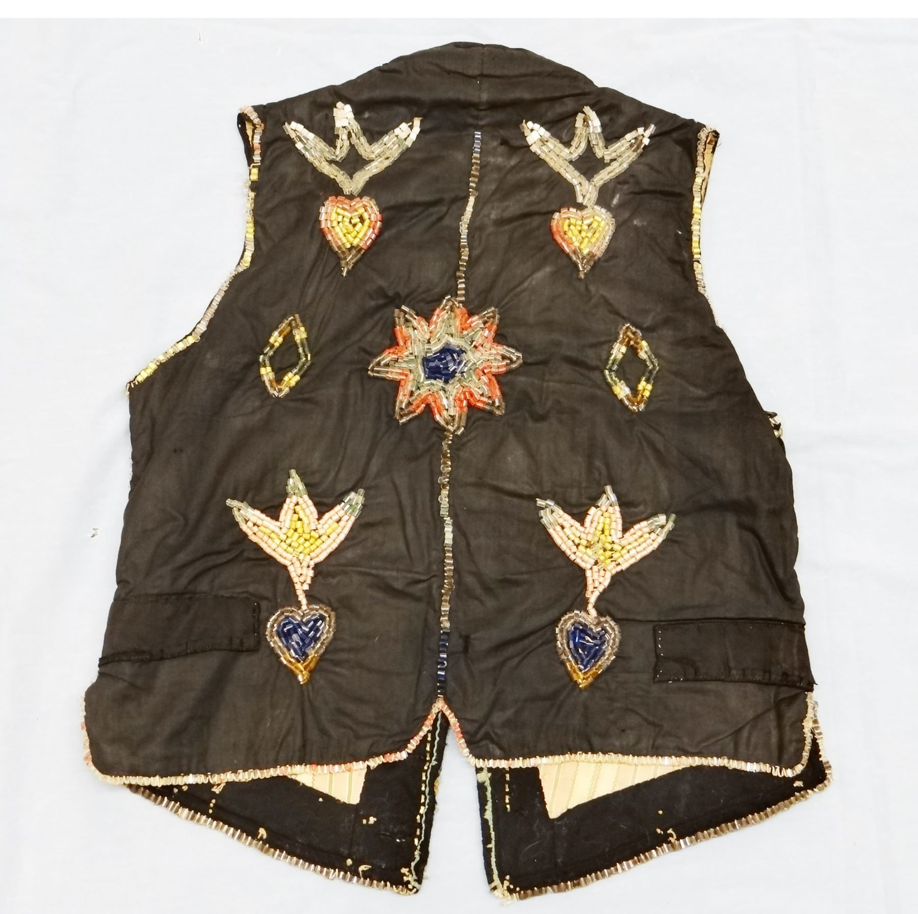 Great Lakes Tribe Beaded Vest Ca Early 1900 s