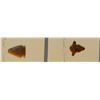 Image 2 : (14) Assorted stone points, 1 - 3 ½" & (2) Jade stone carvings, 1" and 2"