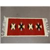 Image 1 : (2) Navajo style weavings: 50" x 24", white border